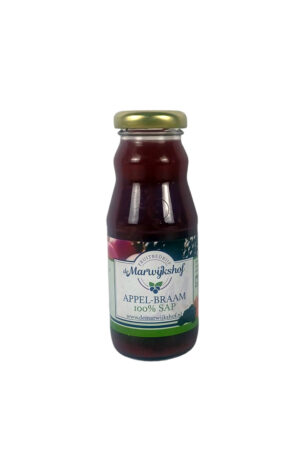 Appel-bramensap tweedrank 100% (200 ml)