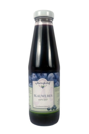Blauwe bessen sap 100% (500 ml)